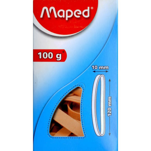 Picture of MAPED RUBBER BANDS 120MM - THICK 10MM